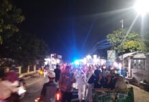 Peringati Maulid Nabi Muhammad SAW dan HUT ke-81 Kemerdekaan RI, Bhabinkamtibmas Desa Kapandayan Hadir Berikan Pengamanan