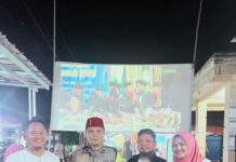 Bhabinkamtibmas Desa Kapandayan Hadir Berikan Pengamanan Peringatan Maulid Nabi Muhammad SAW 1448 H