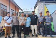 Semarak HUT ke-81 RI, Personel Polsek Ciawigebang Kawal Final Turnamen “EIGHTFEO RESIK CUP 2026” di Muncangela
