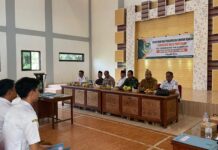 Kapolsek Ciawigebang Saksikan Pelantikan Kasi Kesejahteraan Desa Pamijahan