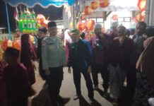 Bhabinkamtibmas Desa Kadurama Amankan Pawai Ta’aruf Maulid Nabi Muhammad SAW 1448 H