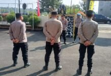 Kapolsek Luragung Pimpin Apel Pagi, Tekankan Disiplin dan Pelayanan Prima