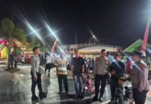 GIAT SAMBANG BHABINKAMTIBMAS POLSEK LURAGUNG MEMBERIKAN HIMBAUAN AGAR TETAP JAGA KEAMANAN