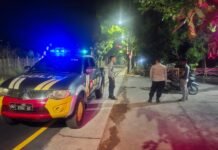 POLSEK LURAGUNG MELAKSANAKAN PATROLI MEMBERIKAN HIMBAUAN AGAR TETAP JAGA KEAMANAN