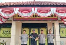 POLSEK LURAGUNG TINGKATKAN PENGAMANAN Mako UNTUK ANTISIFASI GANGGUAN KEAMANAN
