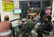Kapolsek Gelar Nobar Final Piala Presiden 2026, Ciptakan Suasana Kamtibmas Kondusif