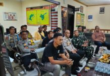Kapolsek Ciawigebang Hadirkan Nobar Final Piala Presiden 2026, Wujudkan Kebersamaan dengan TNI dan Warga