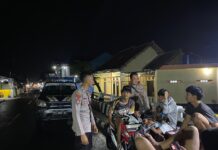 “Polsek Cibingbin Gelar Patroli Malam, Antisipasi C3 dan Gangguan Kamtibmas”