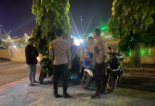 “Polsek Cibingbin Gelar Patroli Malam, Antisipasi C3 dan Gangguan Kamtibmas”