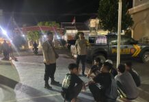 “Polsek Cibingbin Gelar Patroli Malam, Antisipasi C3 dan Gangguan Kamtibmas”