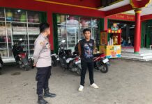 ‘Anggota Patroli Polsek Cibingbin Laksanakan Patroli Dialogis Antisipasi C3, Demi menjaga Kondusifitas diwilayah hukum Polsek Cibingbin’