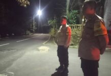 Membelah Malam Penuh Kewaspadaan, Patroli KRYD Polsek Mandirancan Sisir Perbatasan dan Jalur Sepi Demi Berantas Kejahatan Malam