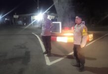 Cahaya Biru Penjaga Batas Wilayah, Aksi Patroli Aipda Johan di Perbatasan Cirea dan Nanggela