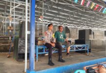 ‘Anggota Patroli Polsek Cibingbin Laksanakan Patroli Dialogis Antisipasi C3, Demi menjaga Kondusifitas diwilayah hukum Polsek Cibingbin’