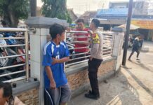 ‘Anggota Patroli Polsek Cibingbin Laksanakan Patroli Dialogis Antisipasi C3, Demi menjaga Kondusifitas diwilayah hukum Polsek Cibingbin’