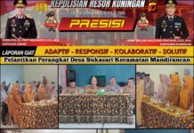 Mengukir Bakti di Bumi Sukasari, Langkah Tegas Kapolsek Mandirancan AKP Atang Mulyana, S.E. Saksikan Estafet Kepemimpinan
