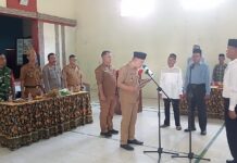 Menyongsong Lembaran Baru Birokrasi Desa, Kehadiran Kapolsek Mandirancan AKP Atang Mulyana, S.E. di Pelantikan Sukasari