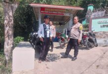 Polsek Kramatmulya Melaksanakan patroli Siang antisipasi terjadinya Gangguan Kamtibmas dan tindak kriminalitas di Wilayah Hukum