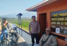 Anggota Piket Polsek Kramatmulya Melaksanakan patroli Siang antisipasi terjadinya Gangguan Kamtibmas dan tindak kriminalitas di Wilayah Hukum