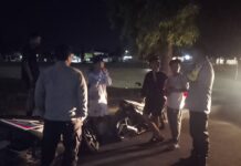 Sapuan Patroli Malam Unit Patroli Polsek Mandirancan Bubarkan Kerumunan Remaja Demi Antisipasi Kejahatan Jalanan