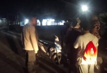 Menjaga Kondusivitas Malam, Unit Patroli Polsek Mandirancan Sisir Area Rawan dan Bubarkan Kerumunan Remaja