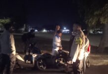 Cegah Geng Motor dan Balap Liar, Unit Patroli Polsek Mandirancan Intensifkan Patroli KRYD Malam