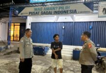 Langkah Nyata Jaga Kedamaian Desa, Unit SPKT 2 Polsek Mandirancan Laksanakan KRYD Malam di Blok Kasab Desa Nanggela