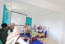Hadir Dalam Pembukaan KKN UNISA di Desa Bojong, Bhabinkamtibmas Polsek Cilimus Sampaikan Imbauan Cegah Curanmor
