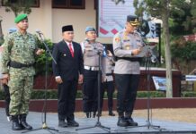 Polres, Kodim dan Pemda Kuningan Satukan Komitmen Jaga Kamtibmas