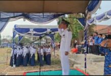 Suara Konstitusi di Hari Kemerdekaan, Aiptu Munawan. SH Kawal Ketertiban Nilai Pancasila HUT RI ke-81