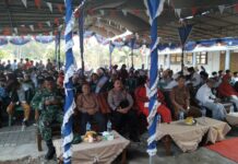 Ratusn Warga Padati Kampus Yayasan Pembangunan, Kapolsek Mandirancan AKP Atang Mulyana. SE Buka Karnaval Kemerdekaan ke-81