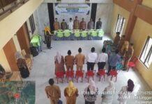 Kapolsek Pancalang IPDA Lukman Hakim Hadiri Pelantikan Perangkat Desa dan Serah Terima Alih Jabatan Desa Rajawetan, Perkuat Sinergitas Polri dan Pemerintah Desa