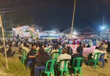 Kapolsek Pancalang Pimpin Patroli Dialogis dan Monitoring Peringatan Maulid Nabi Muhammad SAW 1448 H serta Tradisi Babarit Desa Tajur untuk Menjaga Situasi Kamtibmas Tetap Aman