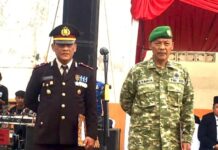 IPDA Lukman Hakim Hadiri Upacara Mengenang Detik-Detik Proklamasi HUT Ke-81 Kemerdekaan RI Tingkat Kecamatan Pancalang dengan Tema “Indonesia Berdaulat, Adil, dan Makmur”