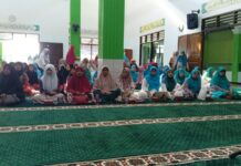 Menyemai Keteladanan Nabi, Kanit Propam Polsek Mandirancan Saksikan Pelantikan BKMM-DMI Masjid As-Salam