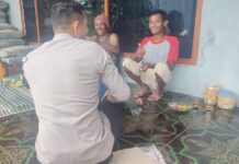 Menjaga Kedamaian Lewat Rumah Warga, Brigpol Singgih Priyogo Gelar Sambang DDS Sampaikan Pesan Kamtibmas