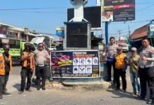 Tekan Penggunaan Knalpot Brong, Satlantas Polres Kuningan Sosialisasikan Tertib Lalu Lintas