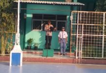 Kapolsek Cigugur Menjadi Pembina Upacara di MA Negeri 1 Kuningan, berikan himbauan tentang kenakalan remaja