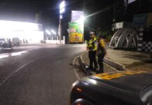 Simpang Empat Bojong Jadi Titik Pengamanan, Polsek Cilimus Pastikan Jalur Tetap Lancar