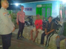 PATROLI POLSEK LURAGUNG BERIKAN HIMBAUAN KAMTIBMAS TERKAIT ANTISIPASI GANGGUAN KAMTIBMAS SERTA KARHUTLA KEPADA MASYARAKAT DESA CILEUYA