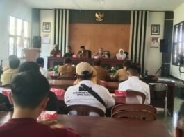 SEBAGAI WUJUD SINERGITAS LINTAS SEKTOR KAPOLSEK HADIRI LOKA KARYA MINI DI KECAMATAN CIMAHI