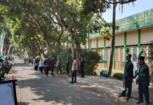 Pengamanan Anggota Polsek Ciawigebang, Grand Launching IAI Al-Ikhlas Kuningan Berjalan Lancar