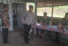 Anggota Patroli Polsek Cidahu Melaksanakan Kegiatan Rutin Patroli Wilayah Hukum Kecamatan Kalimanggis dan Kecamatan Cidahu
