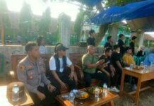 Kapolsek Cidahu Hadiri Pembukaan Turnamen Sepak Bola Antar Desa Se-Kabupaten Kuningan Karang Taruna ke-1