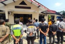 Siaga Bencana, Polsek Ciawigebang Gelar Apel Penanggulangan Kebakaran Hutan dan Lahan