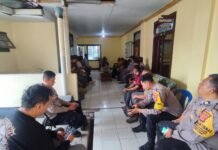 Antisipasi Karhutla, Polsek Ciawigebang Gelar Rapat Koordinasi Bersama Unsur Terkait