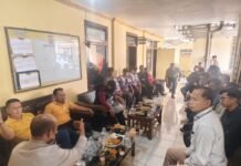 Hadapi Potensi Bencana, Polsek Ciawigebang Gelar Koordinasi Kesiapsiagaan Karhutla