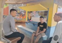 Sambang Warga Binaan, Bhabinkamtibmas Desa Sidaraja Ingatkan Bahaya Kebakaran Hutan dan Lahan
