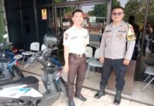 Antisipasi Curanmor, Bhabinkamtibmas Desa Kadurama Imbau Satpam Artha Guna Mandiri Tingkatkan Kewaspadaan