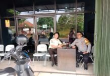 Cegah Curanmor, Bhabinkamtibmas Desa Kadurama Perkuat Sinergi dengan Satpam Artha Guna Mandiri